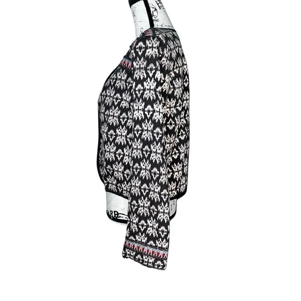 Forever 21 two-piece embroidered jacket & short set‎ NWT